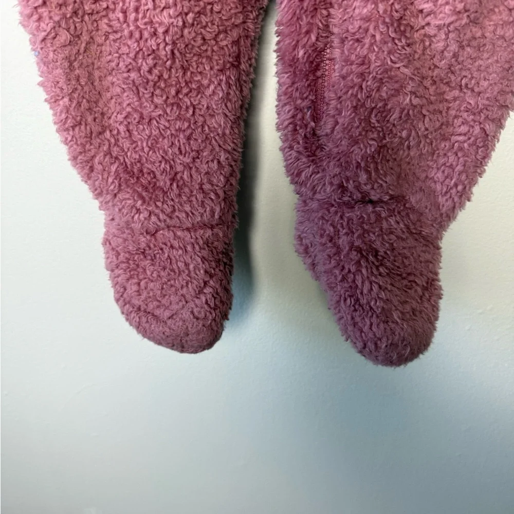 Wippette Pink Fuzzy Kids Bunting‎ 6-12 months